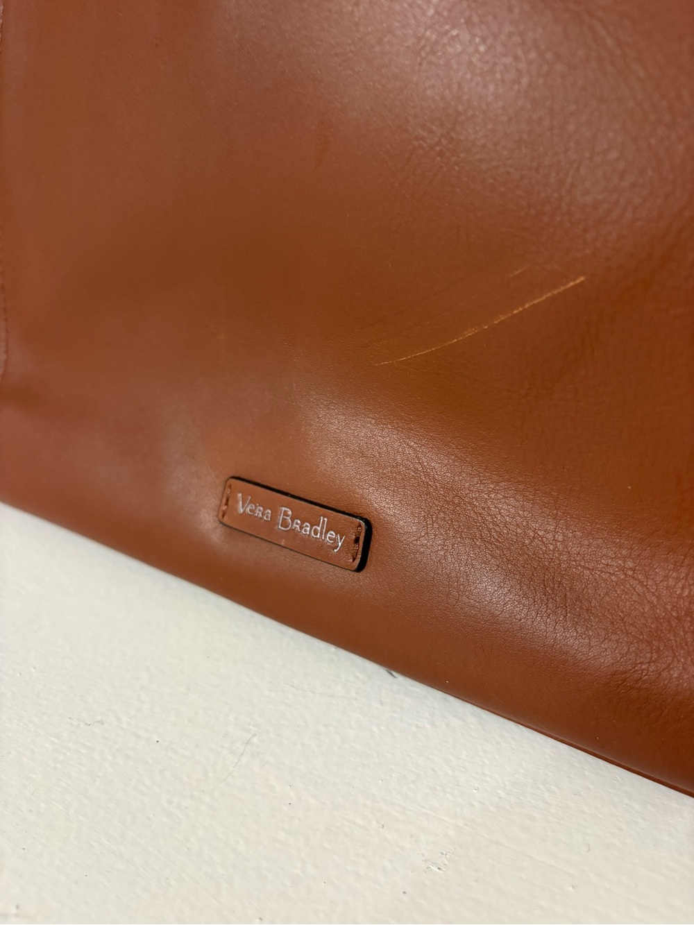 Vera Bradley Tan Quilted Tote Bag - Picture 3 of 6